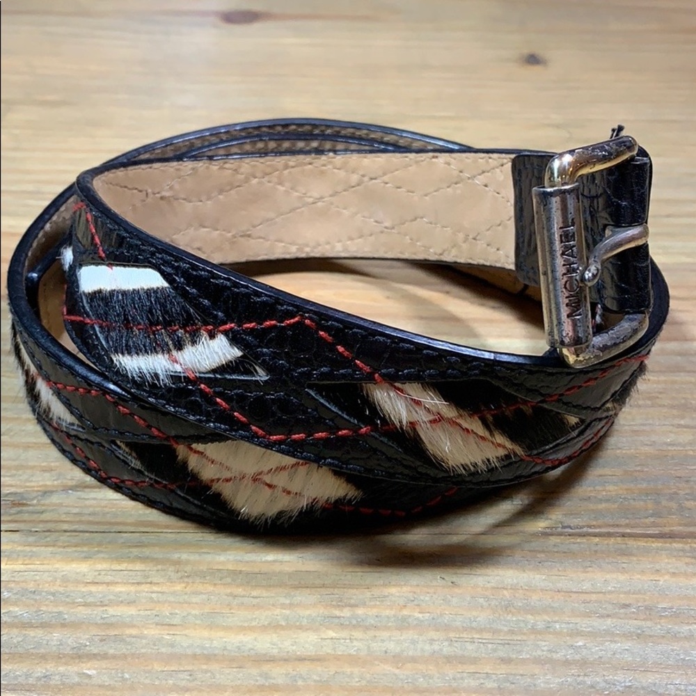 Michael Kors Vintage Calf Hair Belt - image 2